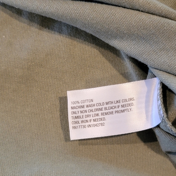 Goodfellow & Co Green And White Men's Shirt Size L - Picture 6 of 6